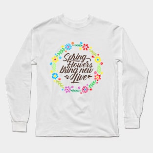 Beautiful Spring Flower Long Sleeve T-Shirt